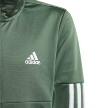 adidas Trainingsanzug 3-Streifen Team grün Jungen